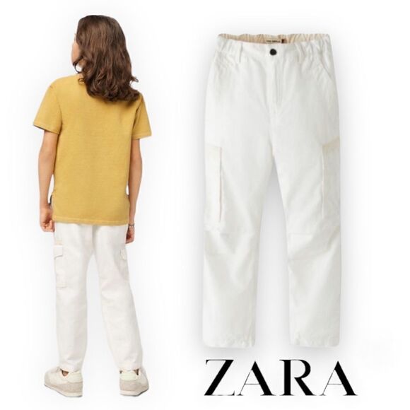 Zara Other - ZARA Kids | Cream | SRPLS CARGO PANTS